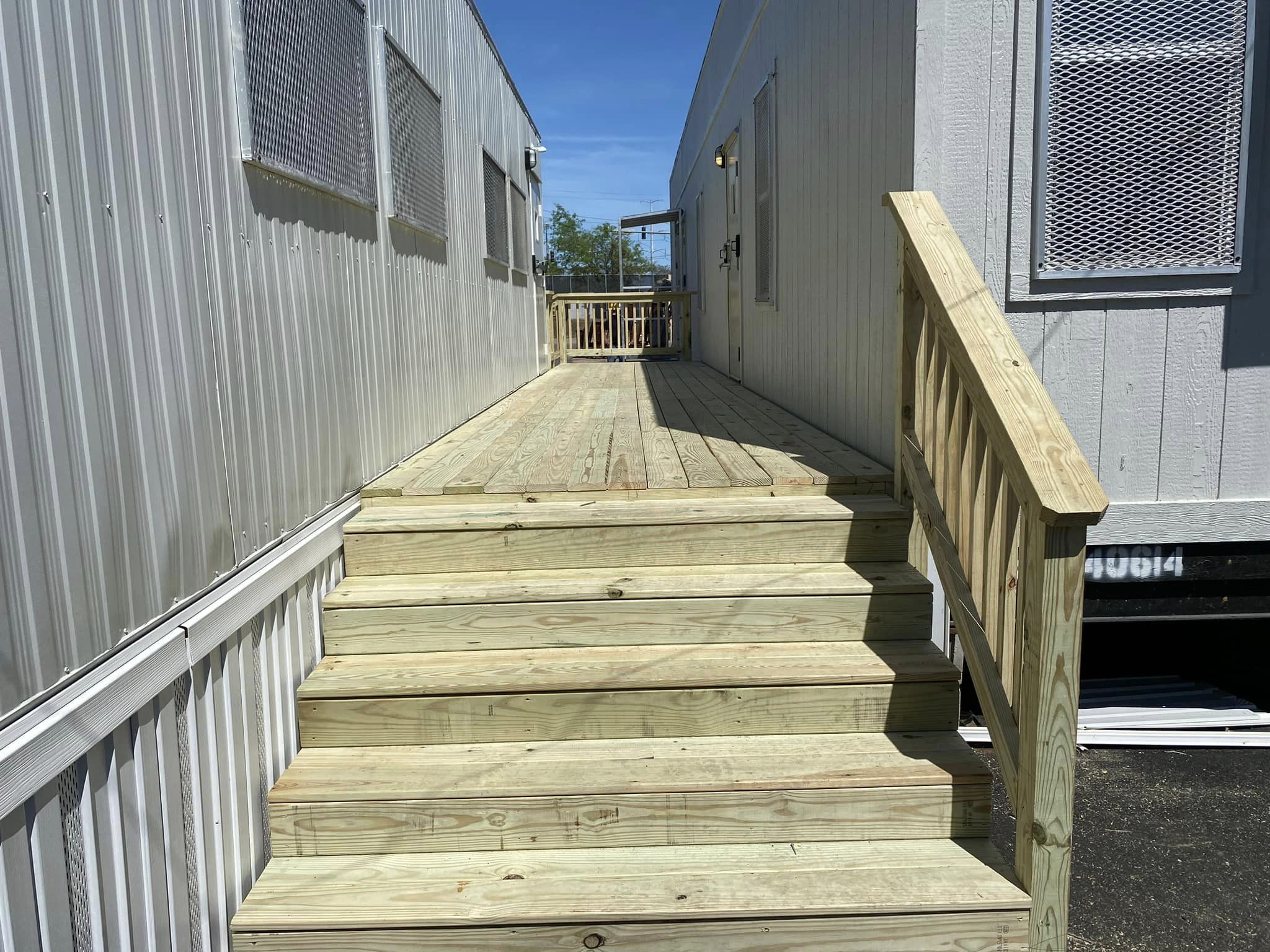 photo of a deck